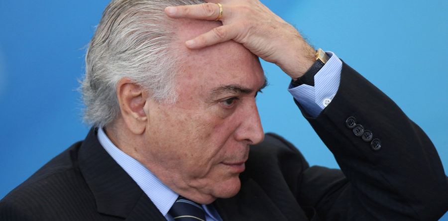 A corrupção de Temer e sua turma os levam pra cadeia