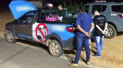 POLICIA RECUPERA VEÍCULO QUE SERIA TROCADO POR DROGA NO PARAGUAI