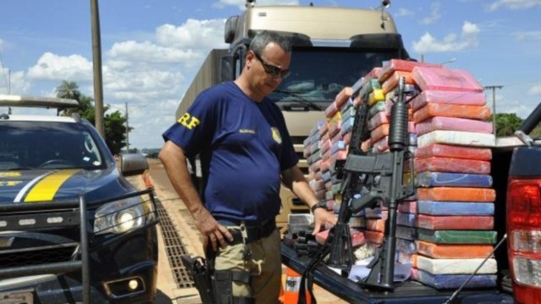 PRF de Dourados já apreendeu R$ 42 milhões em cocaína em 2019