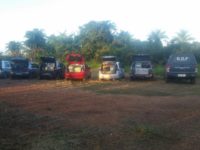 DOF APREENDE COMBOIO DE VEÍCULOS CARREGADOS COM MERCADORIA DO PARAGUAI