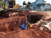 COM MENOS DE 30 DIAS, OBRAS DA BANDEIRANTES AVANÇAM E JÁ TEM 40% DA DRENAGEM PRONTA