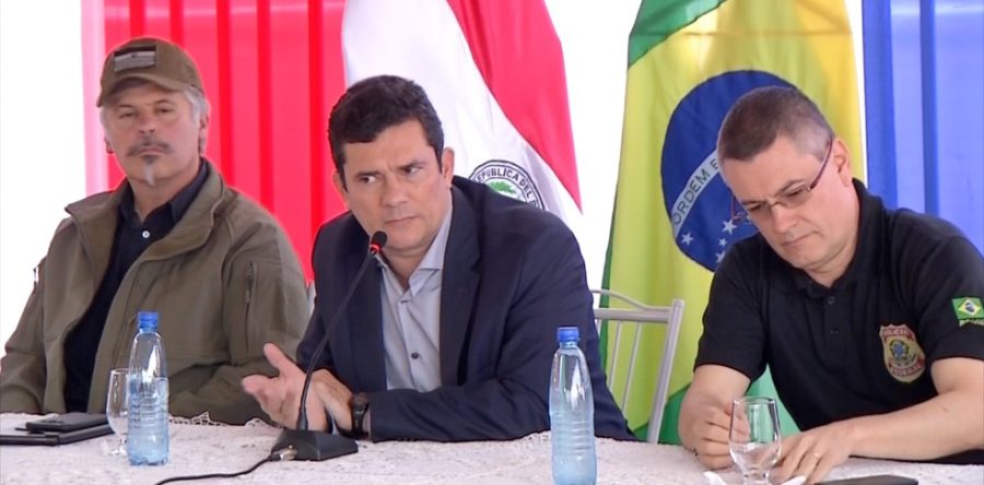 MORO QUER AUMENTAR OPERAÇÕES CONTRA O NARCOTRÁFICO NA FRONTEIRA BRASIL-PARAGUAI