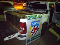 CAMINHONETE ABANDONADA COM MAIS DE 1,5 TONELADAS DE MACONHA