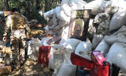 POLICIA DO PARAGUAI ENCONTRA E DESTRÓI ACAMPAMENTO DO TRÁFICO NA FRONTEIRA