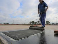 PREFEITURA INICIA EMBORRACHAMENTO DA PISTA DE ATLETISMO NO AYRTON SENNA