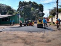 AGETRAN RETIRA ROTATÓRIA E INSTALA SEMÁFORO PARA MELHORAR TRÂNSITO NA RUA DA DIVISÃO