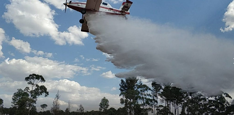 ESTADO TERÁ AERONAVE E 34 BOMBEIROS DO DF PARA COMBATE A INCÊNDIOS FLORESTAIS NO MS