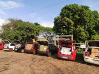 DOF APREENDE COMBOIO DE MERCADORIAS CONTRABANDEADAS DO PARAGUAI