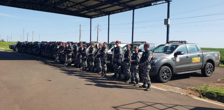 FORÇA NACIONAL REALIZA UMA MEGA OPERAÇÃO NESTA SEGUNDA DEVIDO A FUGA DO PRESÍDIO DO PARAGUAI