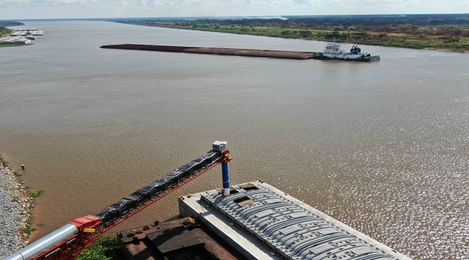 COM DOIS PORTOS OPERANDO, PORTO MURTINHO INICIA EXPORTAÇÃO DE SOJA DA SAFRA 2019/2020