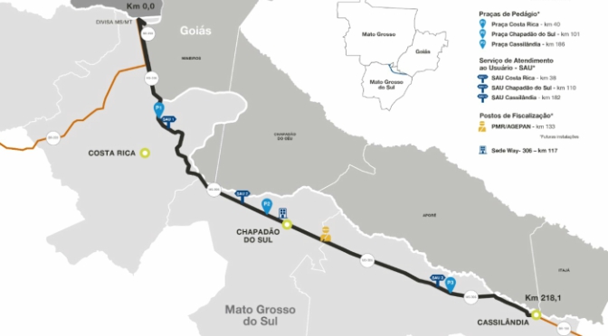 ASSINADO CONTRATO DA CONCESSÃO DA MS 306 PARA WAY 306