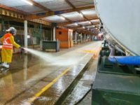 TERMINAIS DE ÔNIBUS SÃO HIGIENIZADOS E DESINFECTADOS EM CAMPO GRANDE